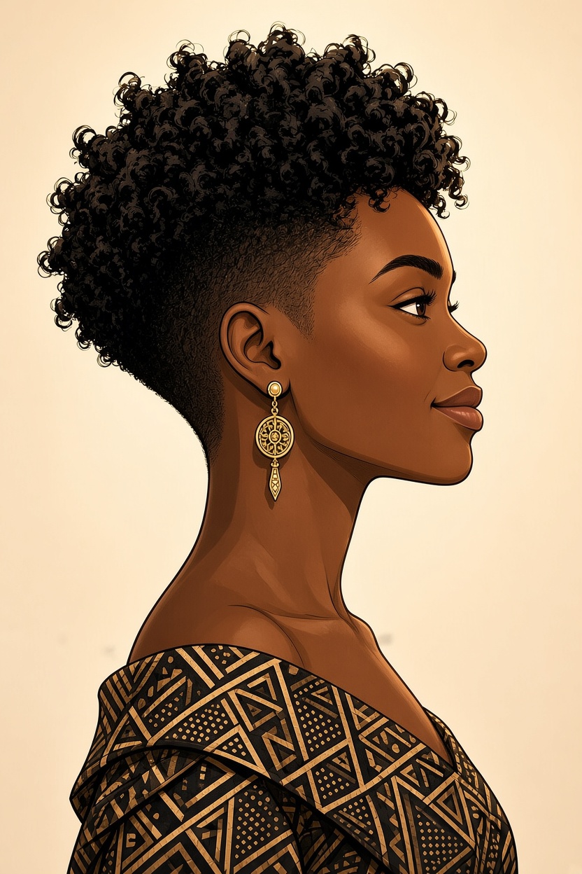 Curly Afro - Fresh
